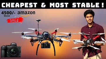 How to make a hexacopter drone | cheapest camera drone build- hexacopter drone build in India | DJI