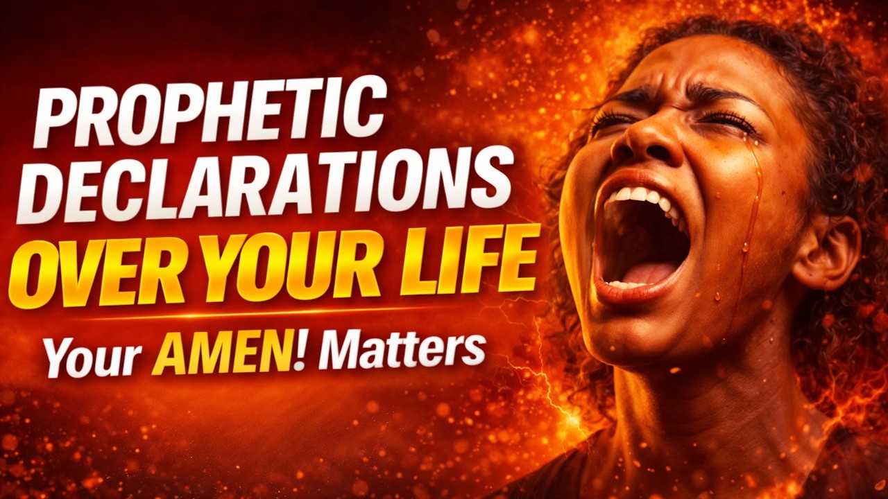 Declare This Now! Prophetic Words Over Your Life | Your Amen Matters