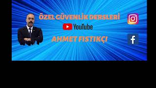 özel güvenlik dersleri