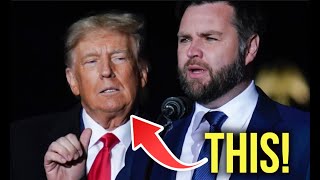 Trump Throws Vance UNDER THE BUS