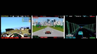 OpenAI Universe AI training in racing games screenshot 3