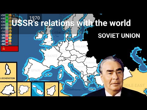 सोवियत संघ और दुनिया के अन्य देशों के बीच संबंध (रेड अलर्ट)