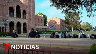 La Universidad de California en Los Ángeles retomará sus labores el lunes | Noticias Telemundo