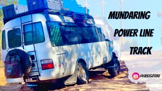 Mundaring Power Line Track in a 4x4 Toyota Coaster bus?!