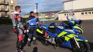 LES SECRETS D'UNE MOTO DE GENDARMERIE ?( Avec explication de la tenue motocycliste gendarmerie)