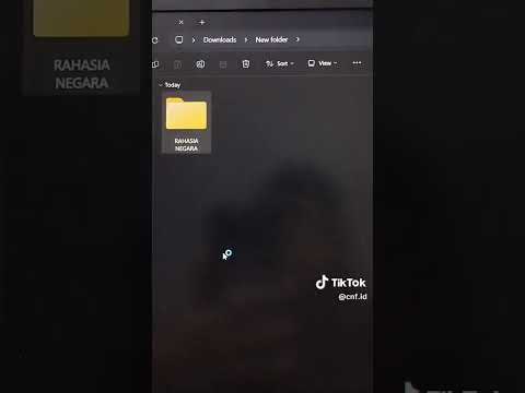 Cara Kunci Folder