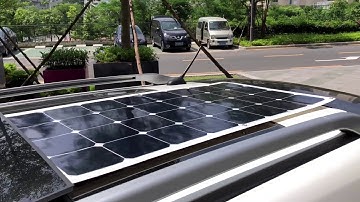 110w SUNPOWER Panel charging EcoFlow RIVER In half an hour
