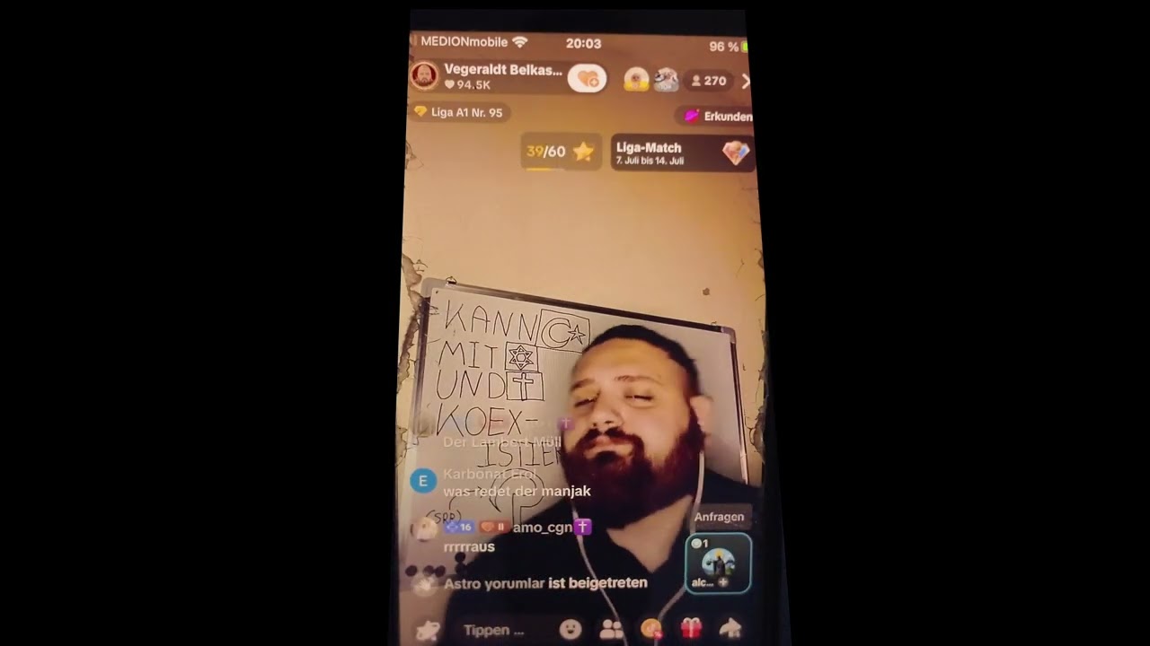 LASS MICH AUSREDEN! Vegeraldt`s Sichelstream