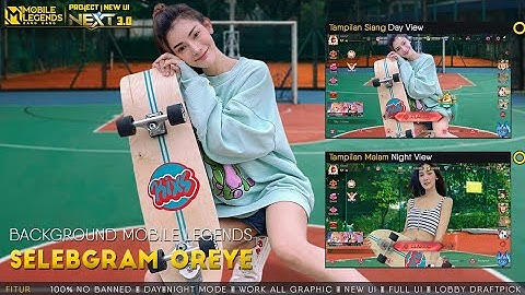 Beautiful Girl Background ML Selebgram Oreye New UI
