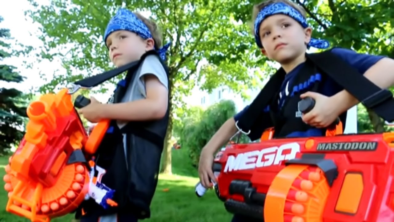 nerf twin toys new videos