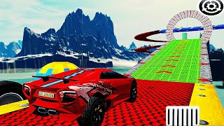 Mega Car Stunt : Racing Car 2021 - Ramp car  Android screenshot 1