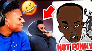 ishowspeed reacts to his fan arts with his brother😂"FUNNY 😂😂"