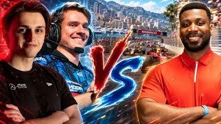 Can We Beat 2 F1 Esports WORLD CHAMPIONS in MONACO?