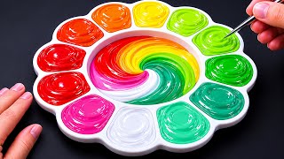 This Rainbow Swirl Is Too Perfect to Be Real ✨Sun Art