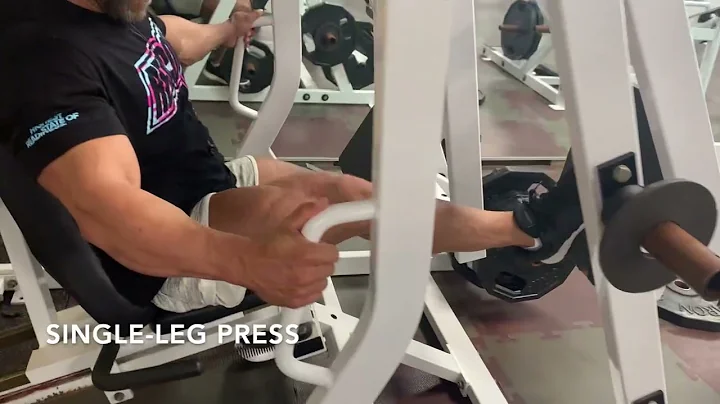 Paige Russell Ifbb Pro- This is my 2nd leg workout...