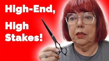 How to Sharpen High-End Beveled Edge Shears (Japanese Cobalt Steel)