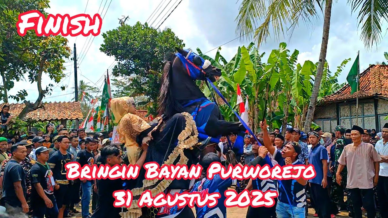 Finish Khataman Bringin Bayan Purworejo 31 Agustus 2025