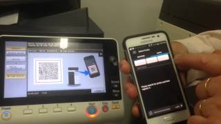 How to add mobile printer using QR Code