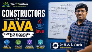 Constructors in Java | Default, Parameterized & No-Argument types | Programming | Dr.N.A.S.Vinoth