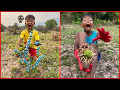 Survival Skills: SMART idea and USEFUL with single mom in forest #bushcraft #camping #outdoors #idea