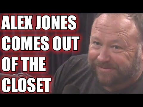 Alex Jones Comes Out Of The Closet With Joe Rogan Supercut Edition