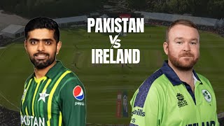 Pakistan vs Ireland 2nd T20 series/ Pakistan win.
