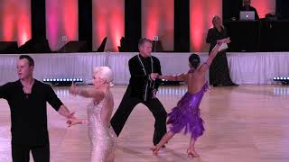 Rumba Purple 2 Embassy Ballroom 2025 Pro-Am Rhythm Dance