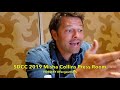 Misha Collins Press Room at SDCC