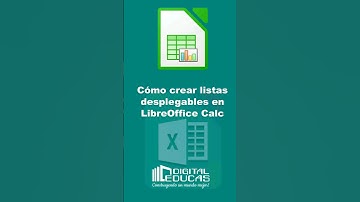 Domina tu organización: Listas desplegables en LibreOffice Cal #libreofficecalc #shorts