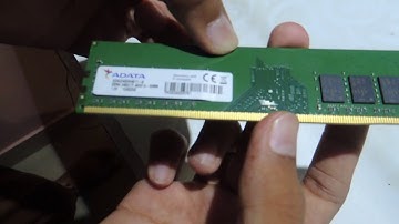Unboxing My New Ram And Installing | Adata Premier 2400 MHz |