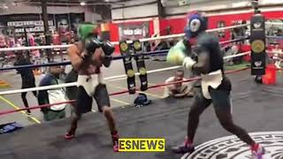 Grandy Twins Sparring - Esnews Boxing