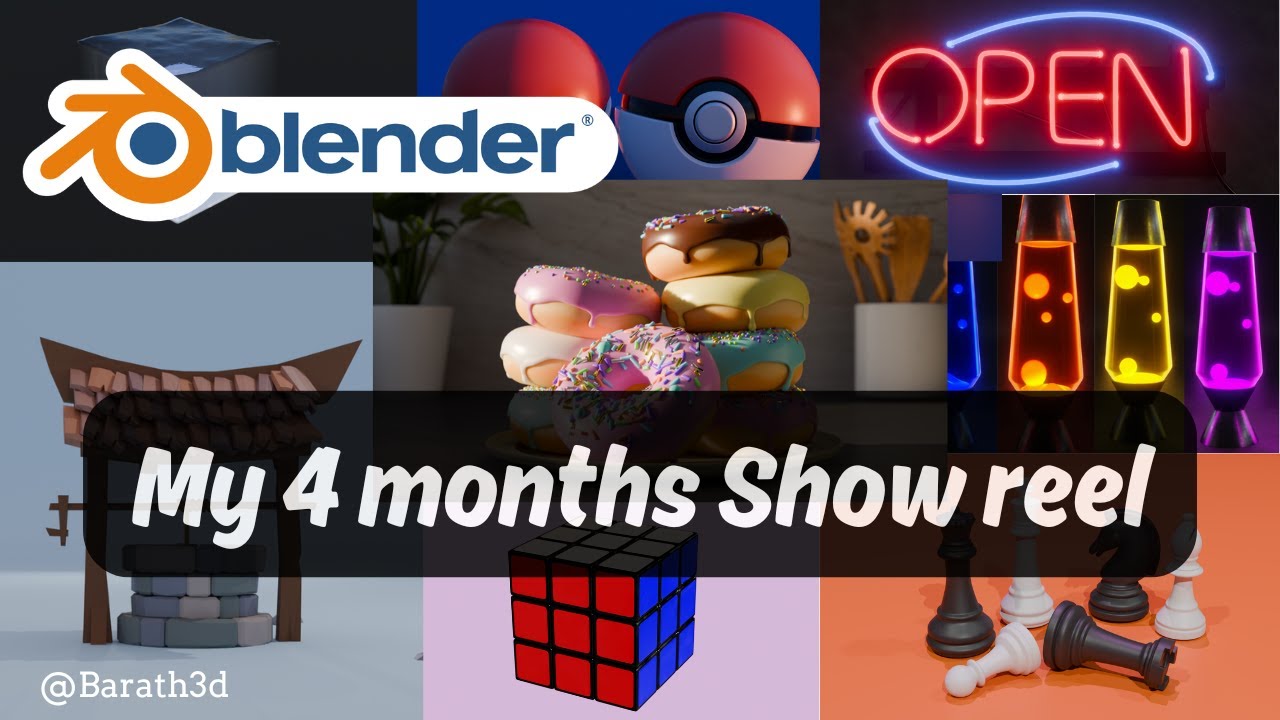 4 Months to Blender Mastery My Journey to Creating 3D Animations - YouTube