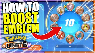 POKEMON UNITE BOOST EMBLEM GUIDE | How to use Boost Emblems the Right Way
