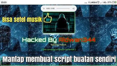 cara membuat script deface keren buatan sendiri termux Indonesia [no root]