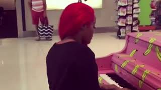 Jhonni Blaze plays the piano live at the airport in Dallas Tx Jhonni Blaze plays the piano live at the airport in Dallas Tx
