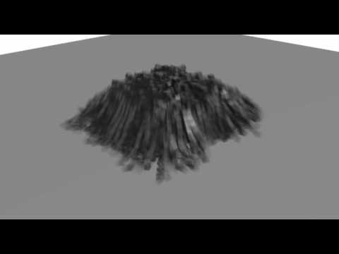 2500 Falling Cubes Huge Blender Physics Simulation