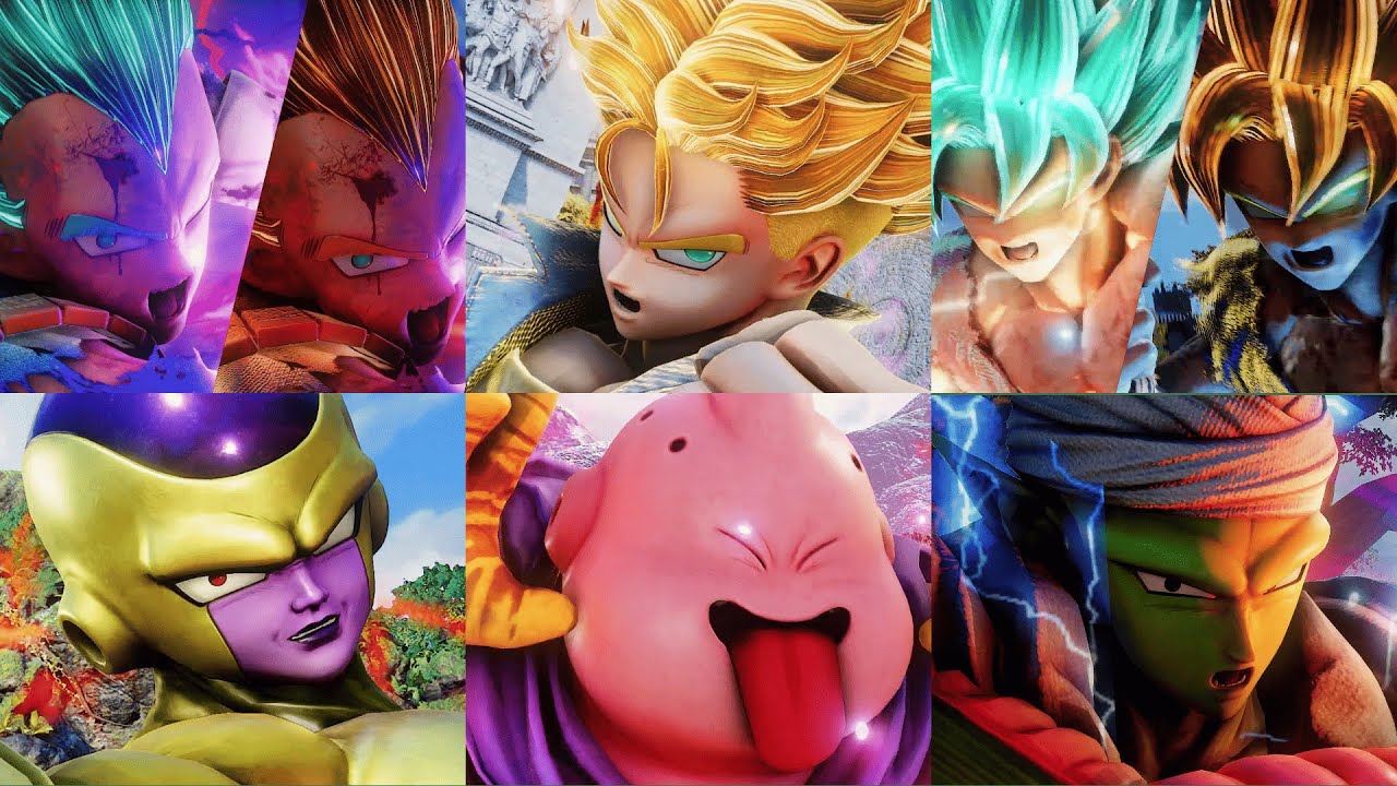 Dragon Ball - All Awakenings, Skills & Ultimate Attack Showcase | Jump Force