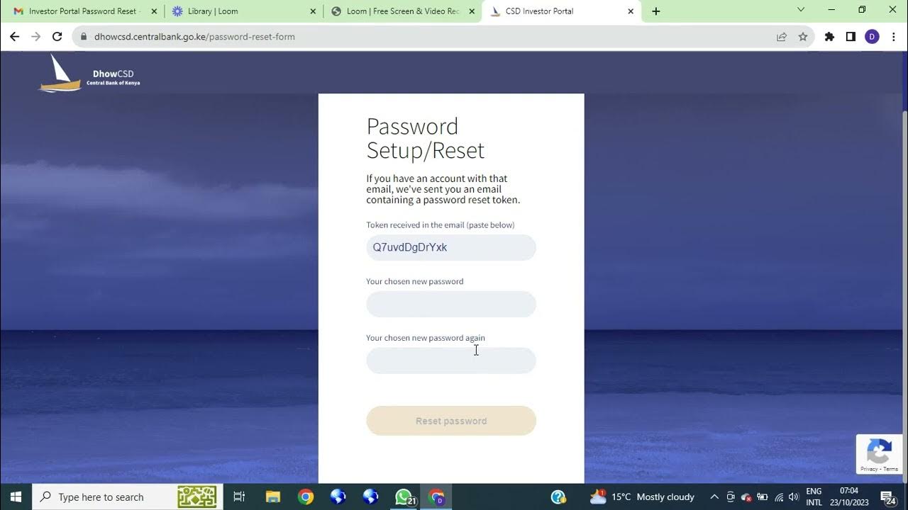 Existing Individual CBK CDS Account Holders How to Activate on Dhow