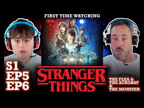 STRANGER THINGS SEASON 1 EPISODES 5 & 6 (2016) FIRST TIME WATCHING - NETFLIX TV REACTION - REVIEW