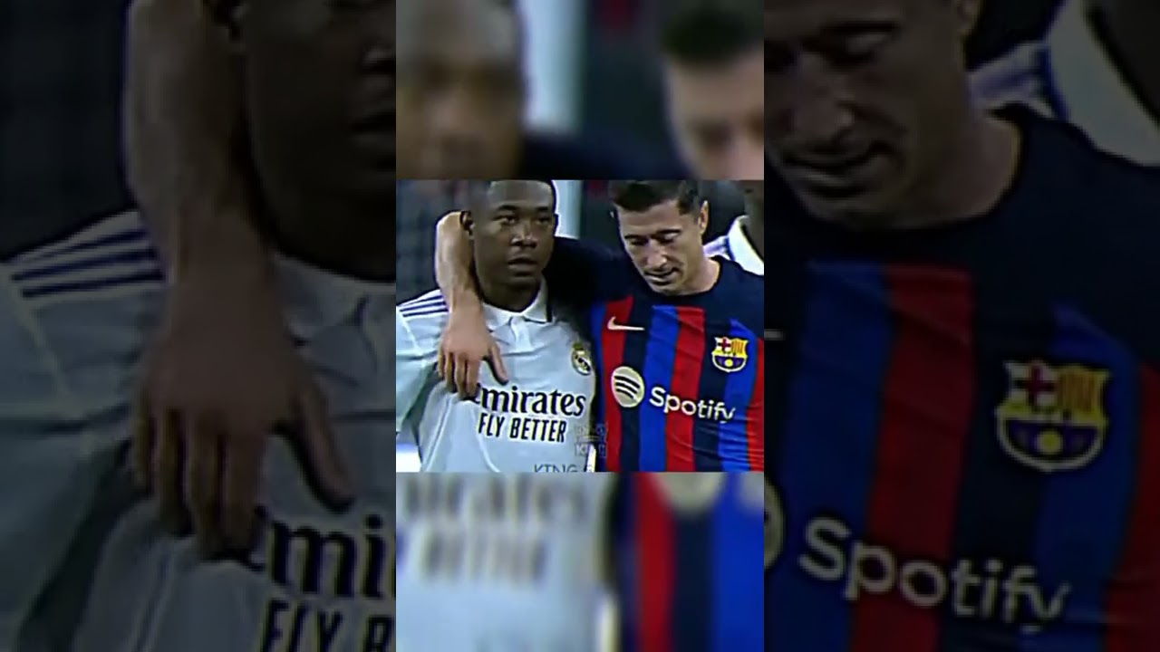 🤩🥺 EL REENCUENTRO DE ALABA CON LEWANDOWSKI EN EL CLÁSICO 🤩