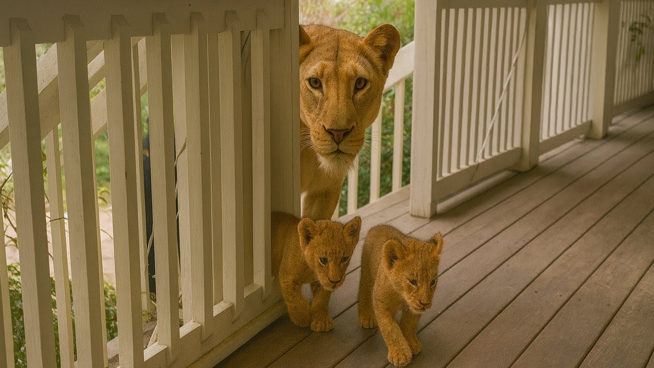 Une Femme a Aidé Une LIONNE, Qui Est Revenue Des SEMAINES Plus Tard Avec Une SURPRISE