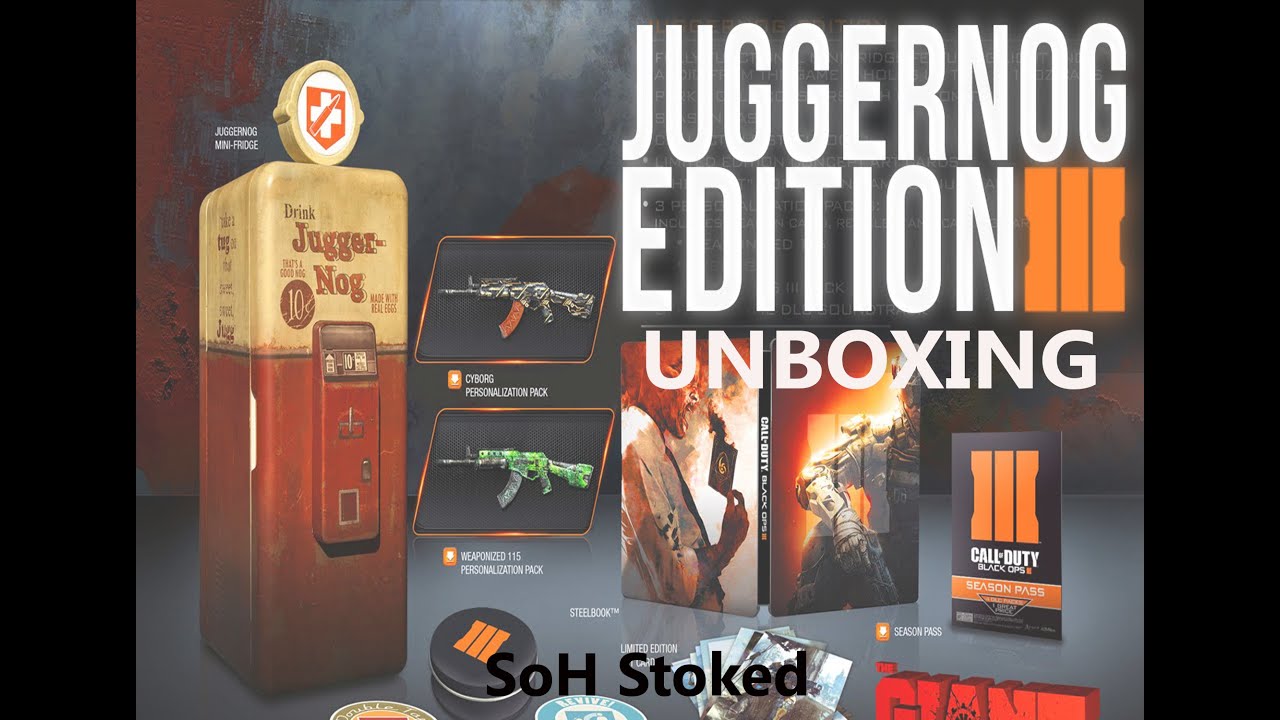 Call Of Duty Black Ops 3 Juggernog Kühlschrank Call of Duty Black Ops 3: Juggernog Edition Unboxing - YouTube