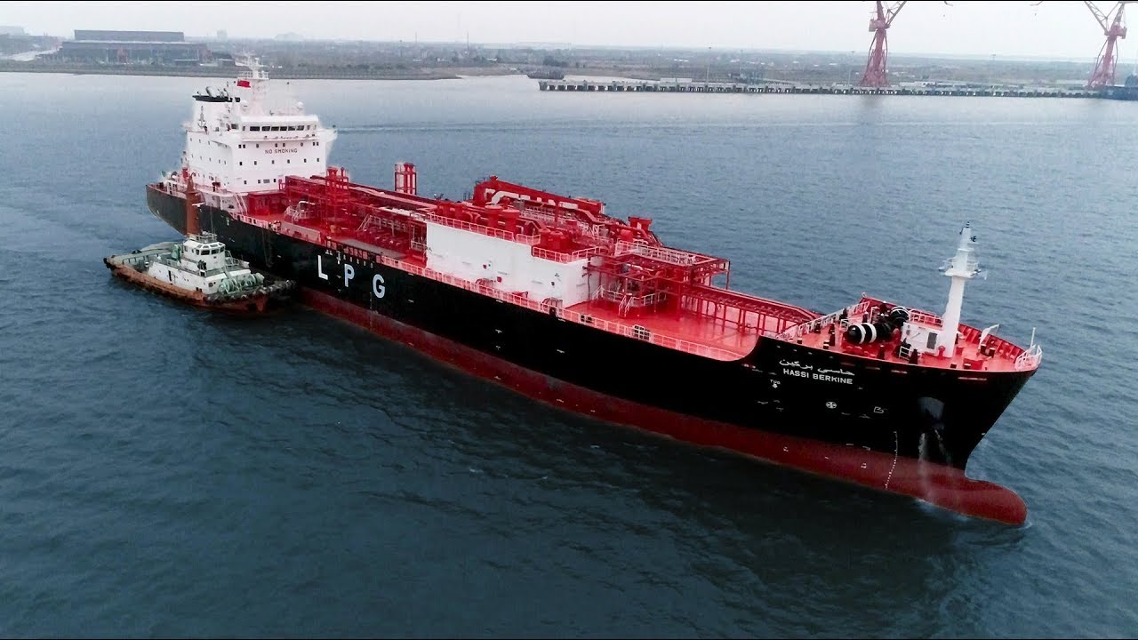 SONATRACH RECEPTIONNE UN NOUVEAU NAVIRE « HASSI BERKINE »