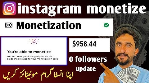 0 followers Instagram Monetise Kaise Kare | How To Monetize Instagram 2025 | Shamshad khosa