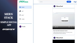 MERN Stack Simple Social App Overview | Full Project Walkthrough (React, Node, MongoDB)