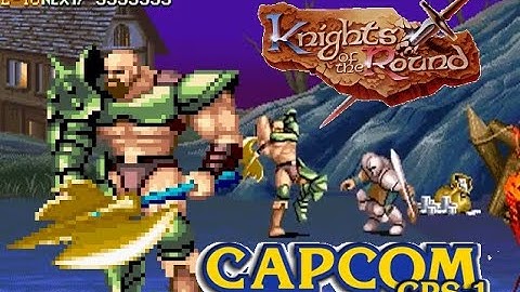 Knights of the Round arcade Parceval Lev7 Hardest no death and got most of treasures playthrough