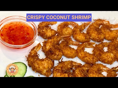 EASY AND CRISPY COCONUT SHRIMP WITH PANKO BREADCRUMBS