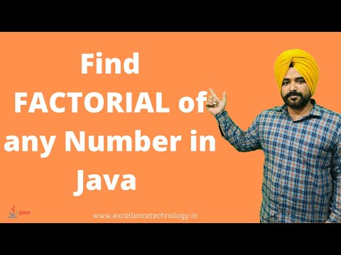 Program to Find the Factorial of the Number in Java | Java Training in chandigarh