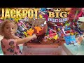 OMG!!!! Like A Giant Coin Pusher Filled With Candy At The Arcade?!?! | Candy Pusher Another Win!