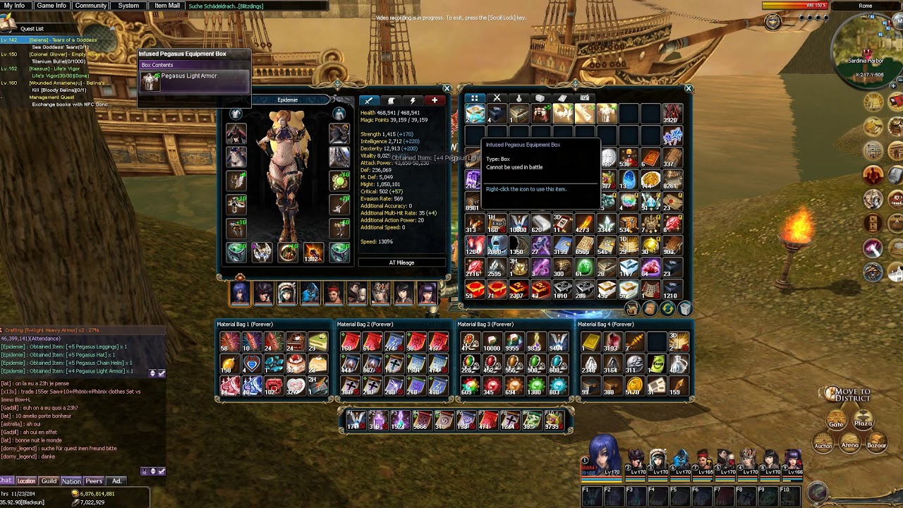 Opening some Infused Equipment Boxes Atlantica Online YouTube
